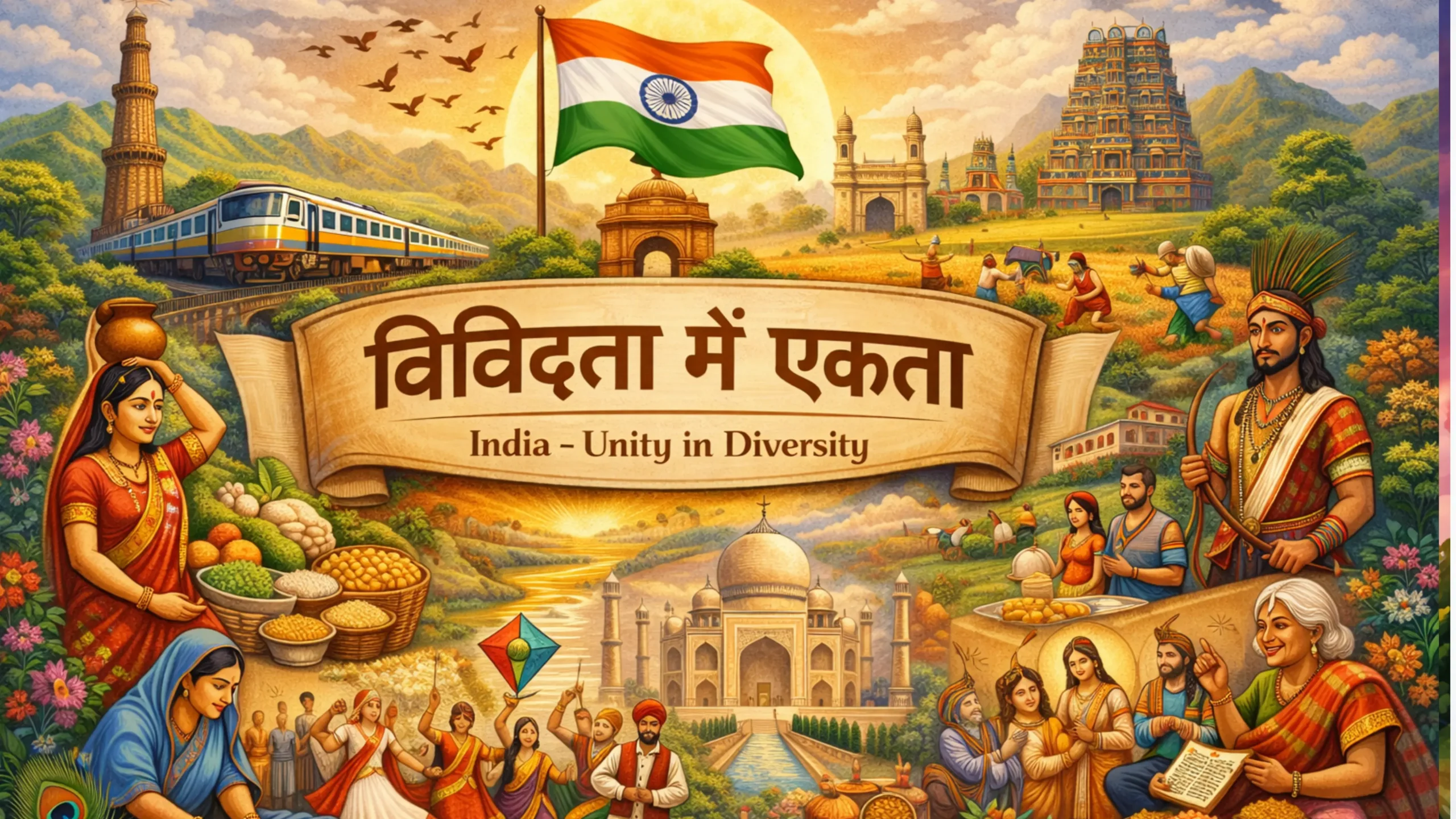 You are currently viewing विविधता में एकता: भारत की सांस्कृतिक पहचान